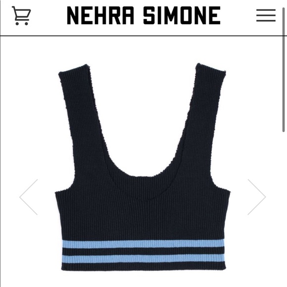 Nehra Simone Varsity Rib Tank Top - Picture 2 of 6
